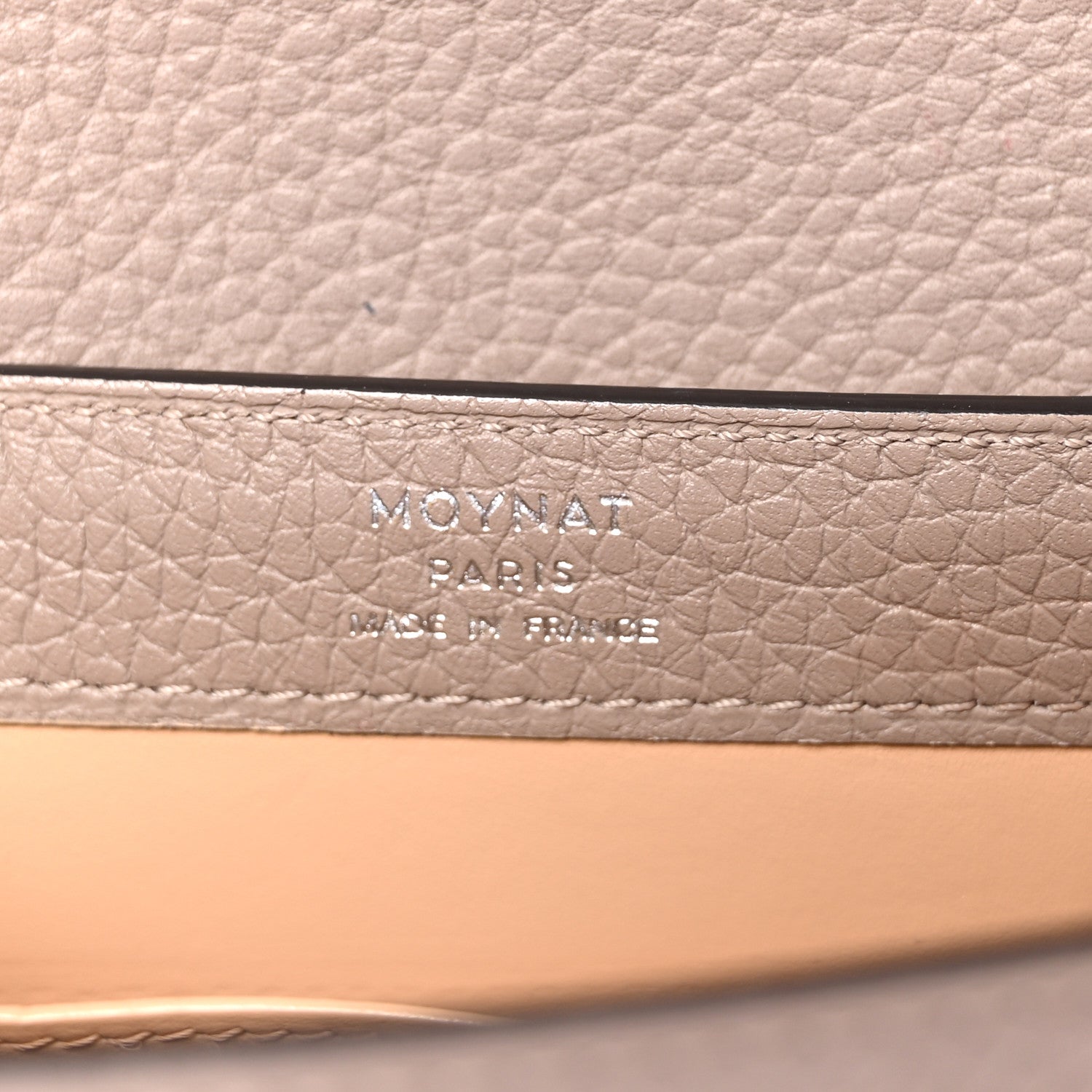 Moynat Taurillon Blush Rejane BB Tourterelle 6 of 9