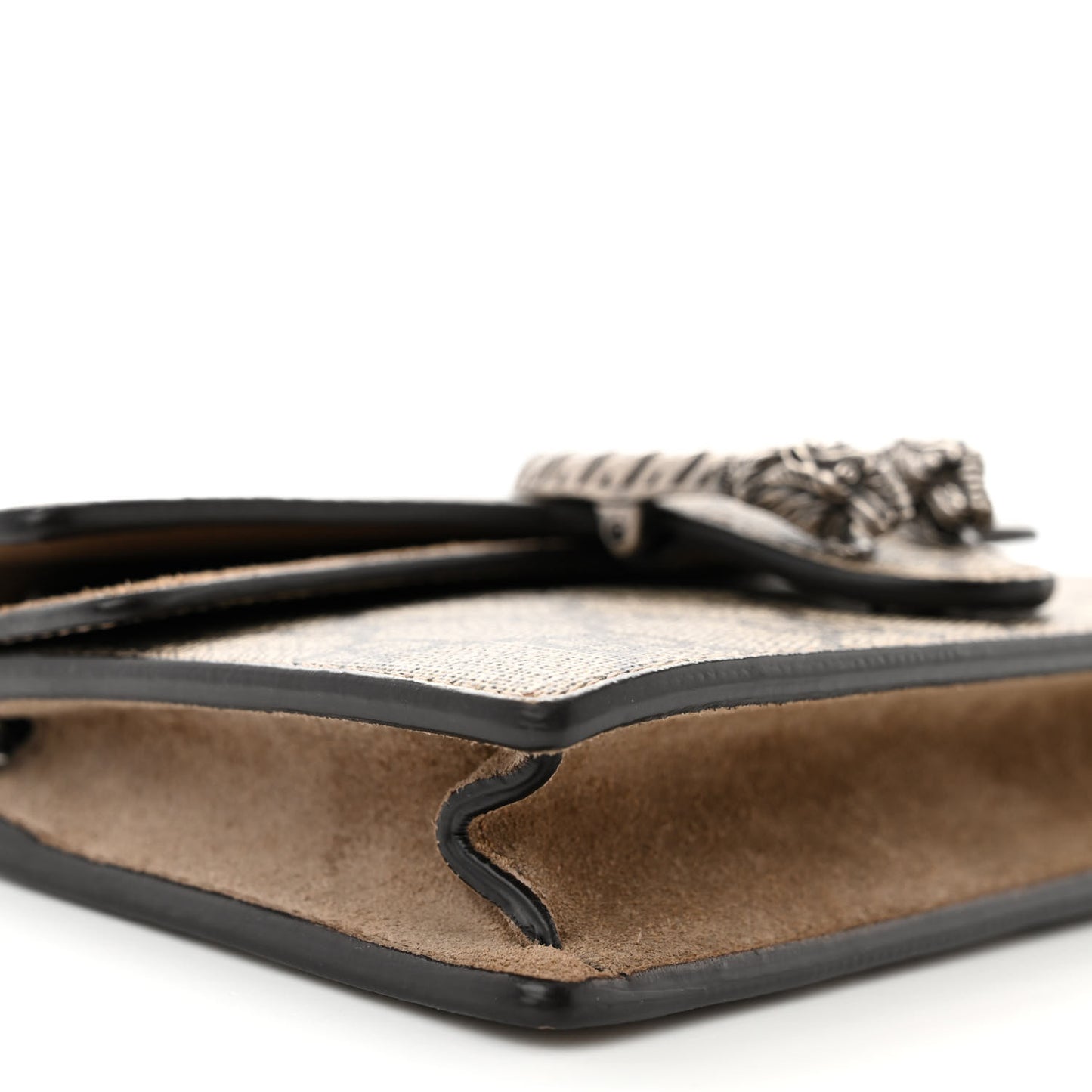 GG Supreme Monogram Super Mini Dionysus Shoulder Bag Taupe