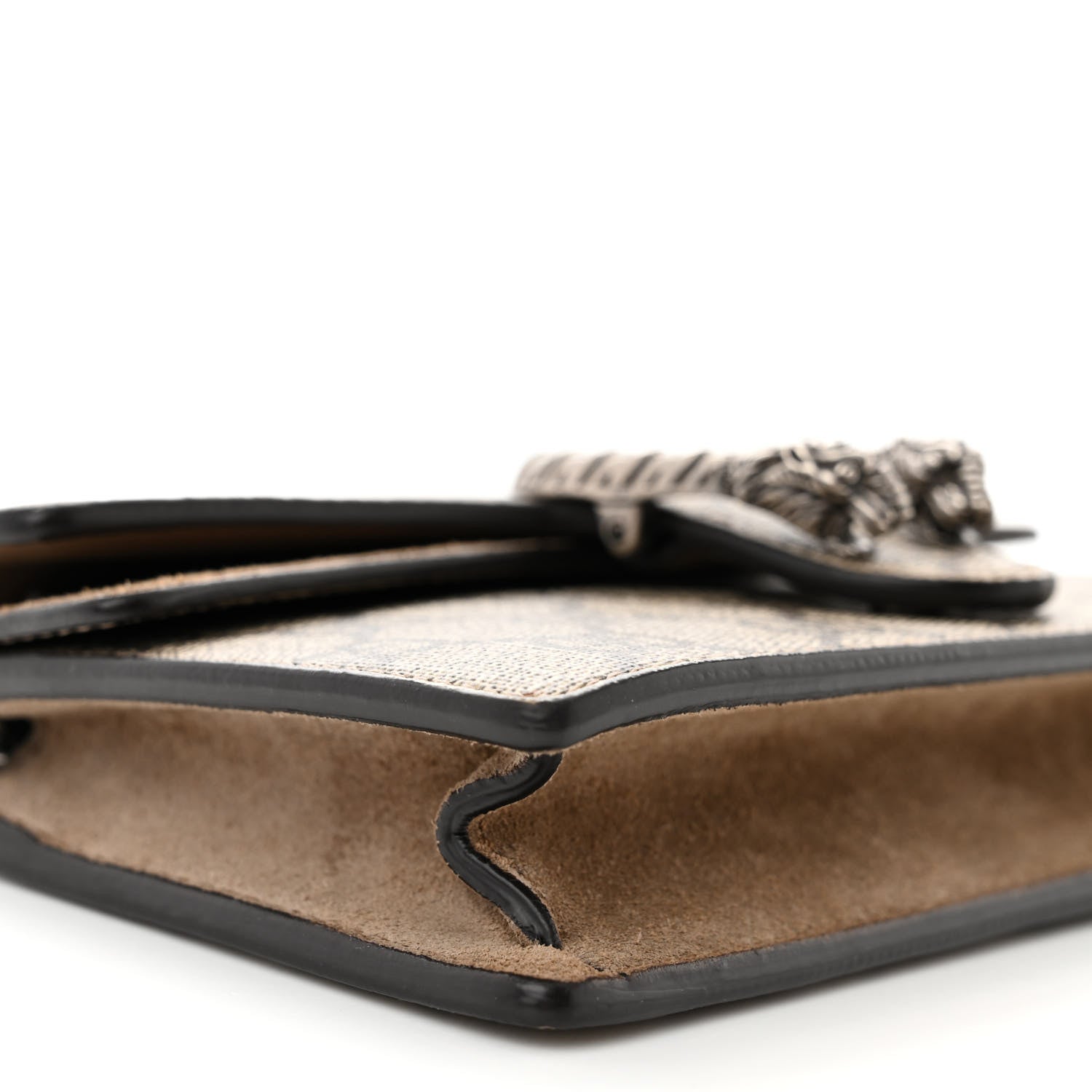 Gucci GG Supreme Monogram Super Mini Dionysus Shoulder Bag Taupe 9 of 11