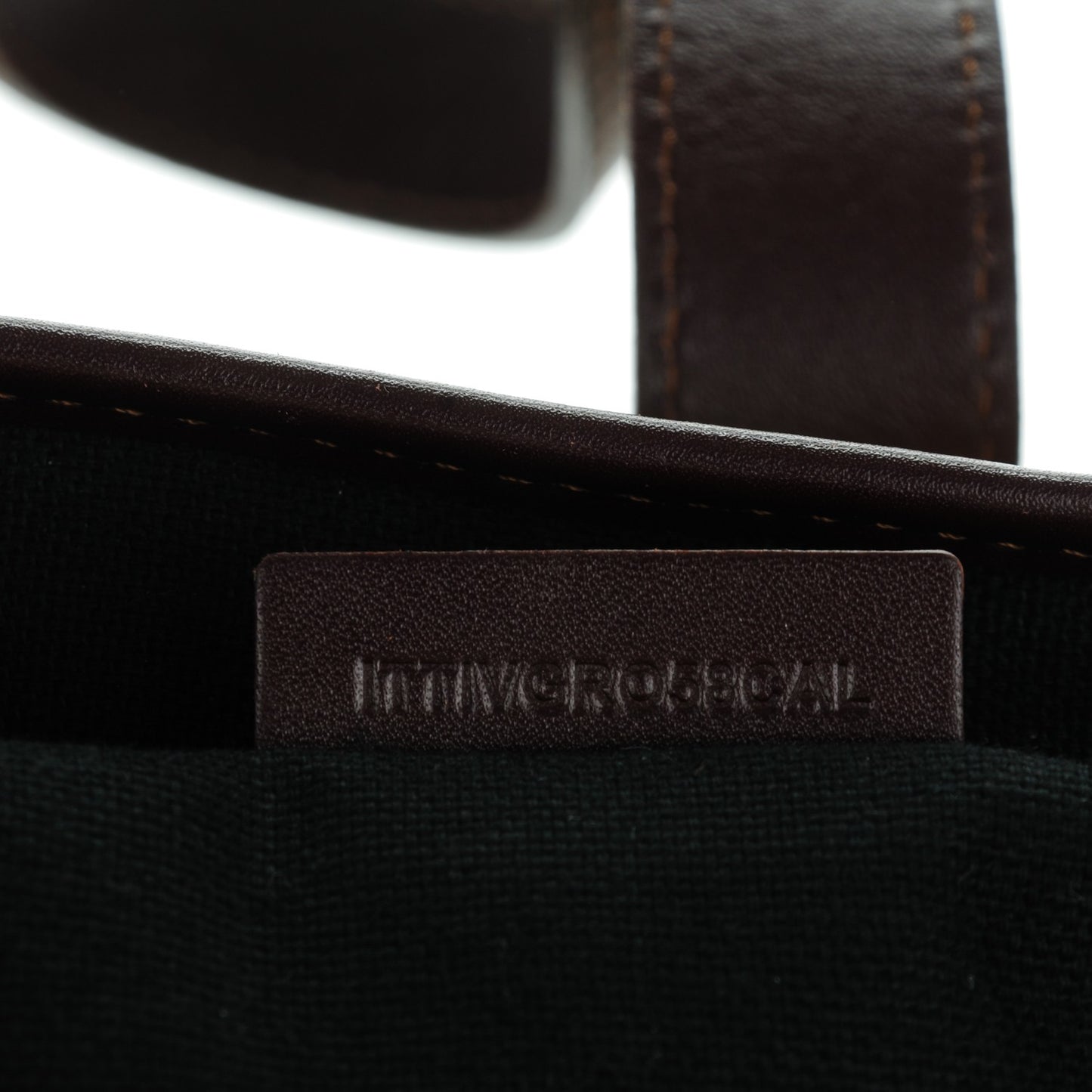Haymarket Check Studded Tote Chocolate
