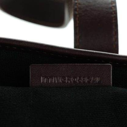 Burberry Haymarket Check Studded Tote Chocolate 8 of 11