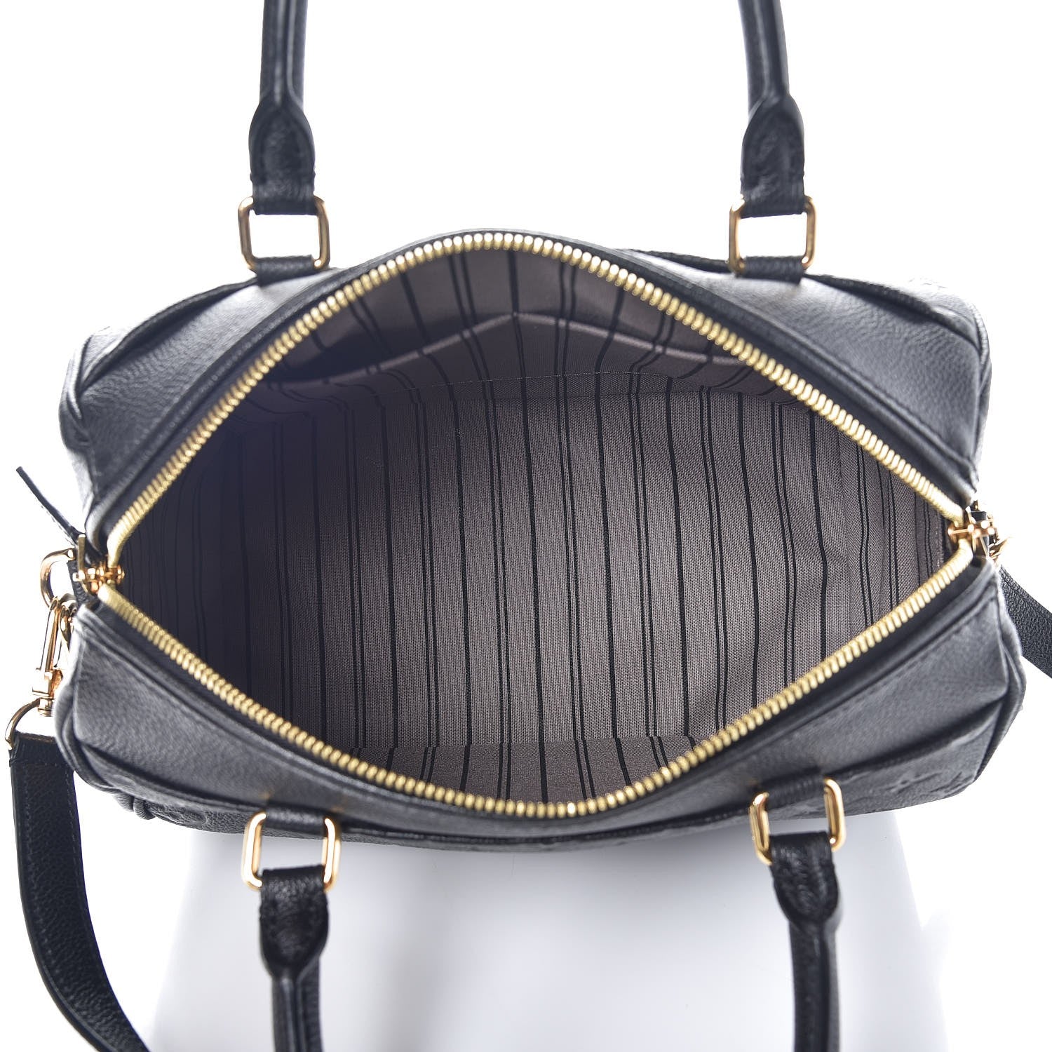 Louis Vuitton Empreinte Speedy Bandouliere 25 NM Black 6 of 9