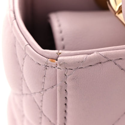 Christian Dior Lambskin Cannage Small My ABCDior Lady Dior Light Pink 11 of 12
