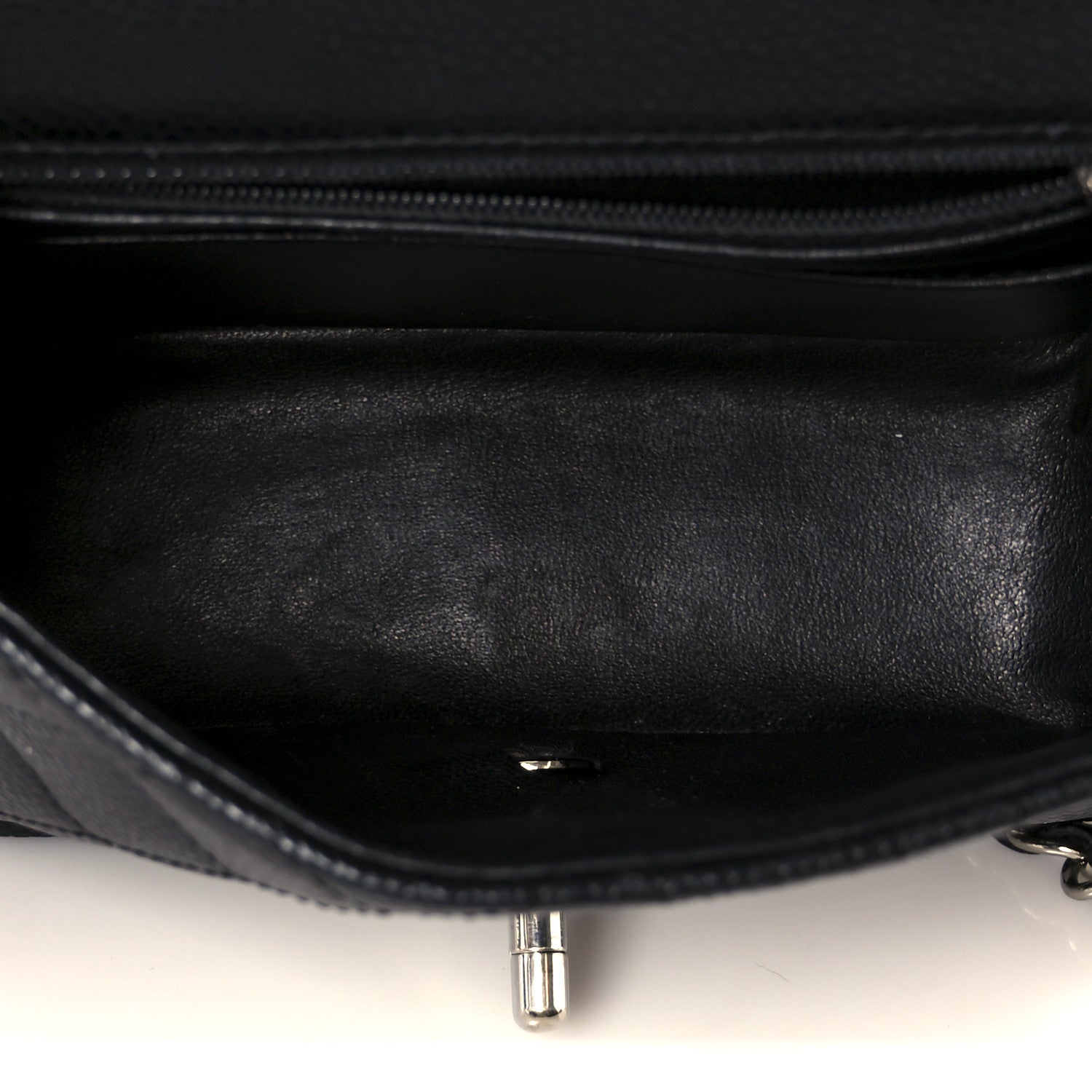 Chanel Caviar Quilted Mini Square Flap Black 5 of 11