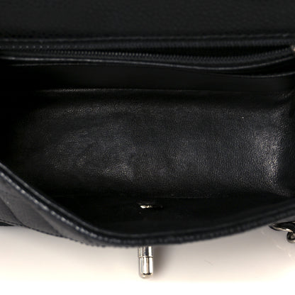 Chanel Caviar Quilted Mini Square Flap Black 5 of 11