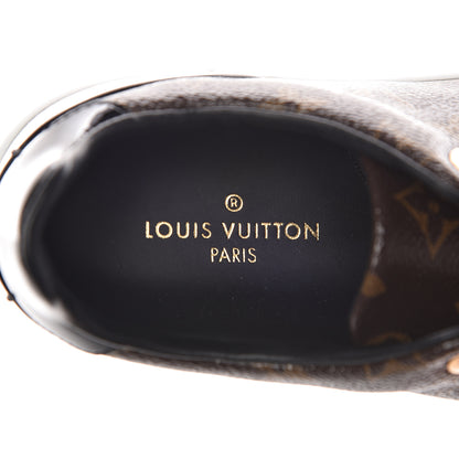 Louis Vuitton Patent Monogram Frontrow Sneakers 36 7 of 8
