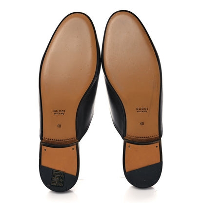 Gucci Calfskin Womens Princetown Slippers 40 Black 5 of 8