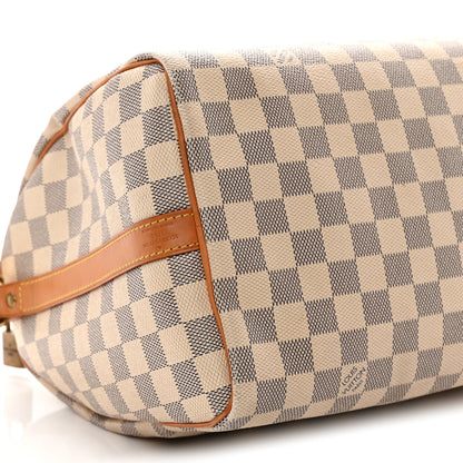 Louis Vuitton Damier Azur Speedy Bandouliere 30 9 of 12
