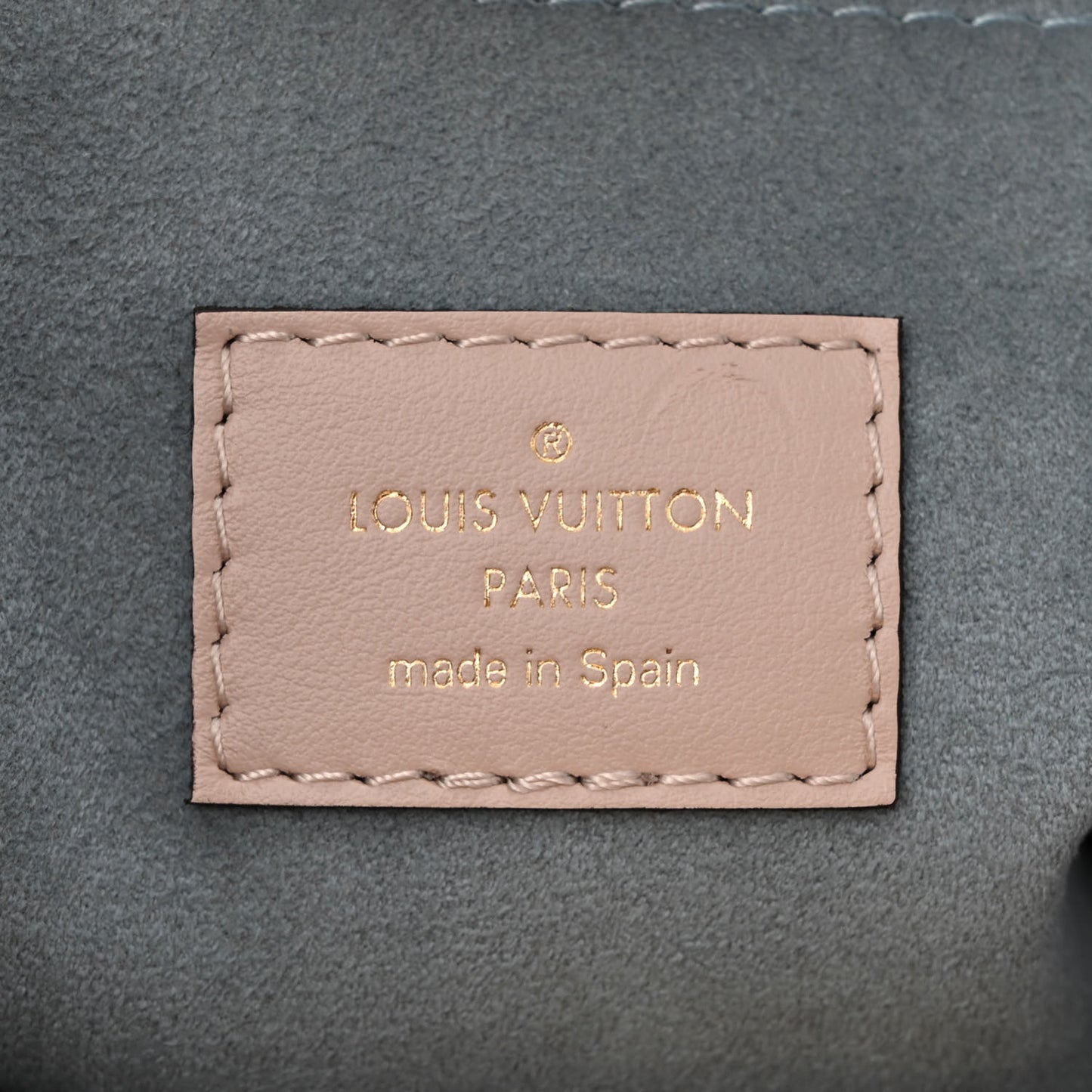 Calfskin Monogram On My Side PM Greige