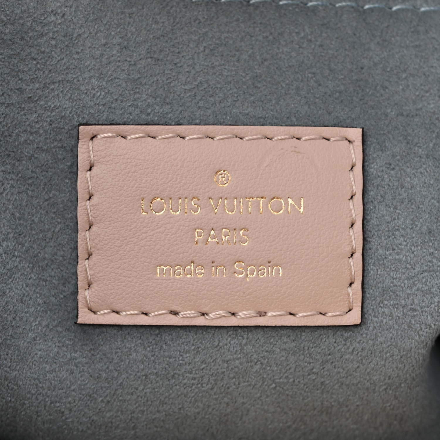 Louis Vuitton Calfskin Monogram On My Side PM Greige 6 of 9