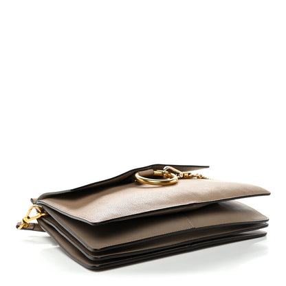 Chloe Goatskin Medium Faye Shoulder Bag Motty Grey 4 of 13