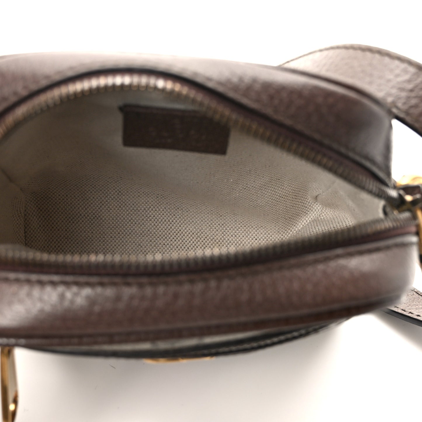 GG Supreme Monogram Web Mini Ophidia Messenger Brown