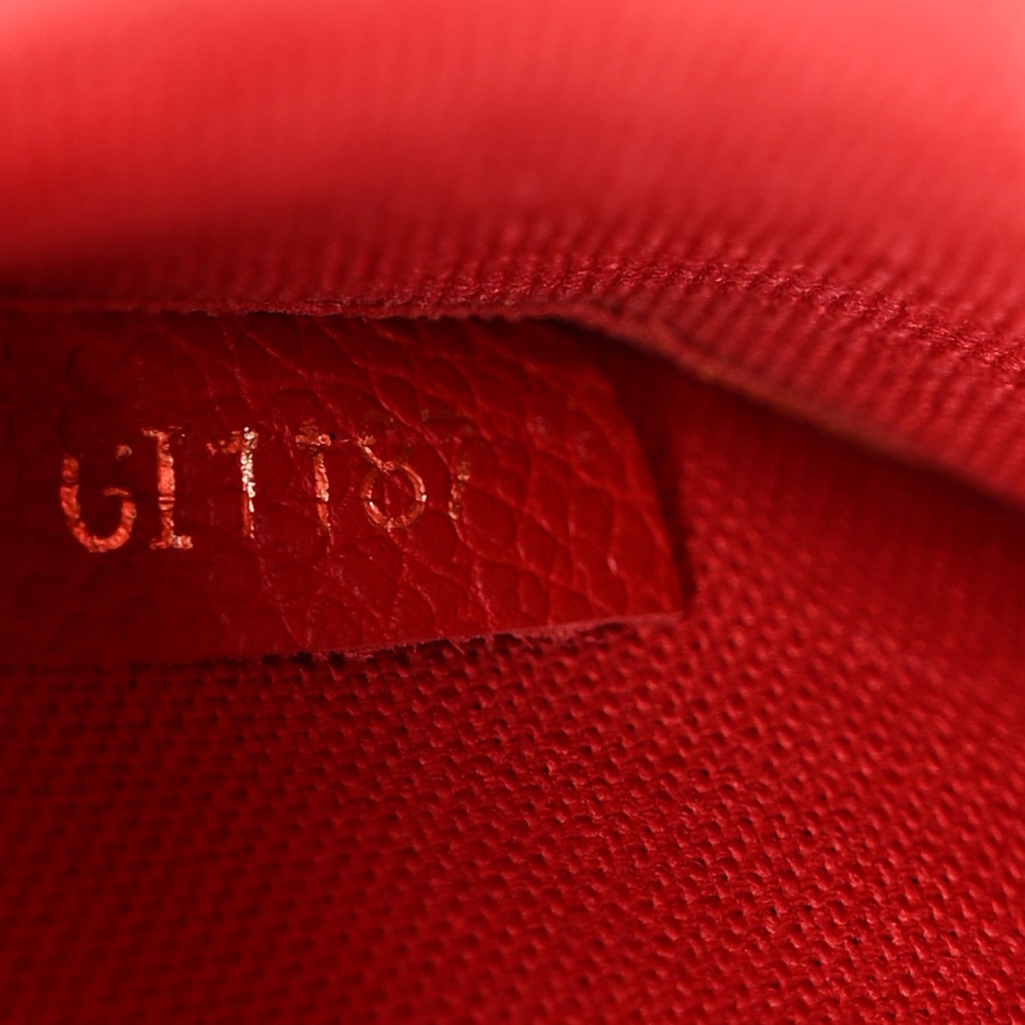 Monogram Pallas Clutch Cherry