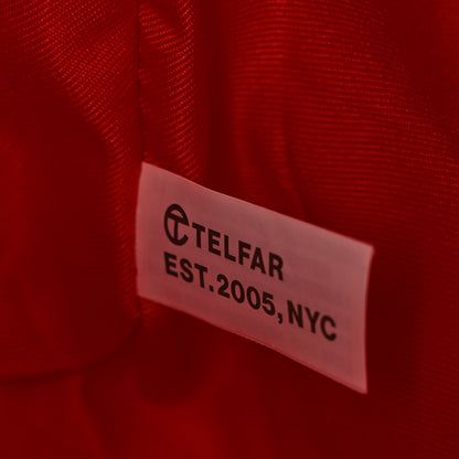 Telfar Vegan Leather Medium Shopping Bag Red 6 of 6