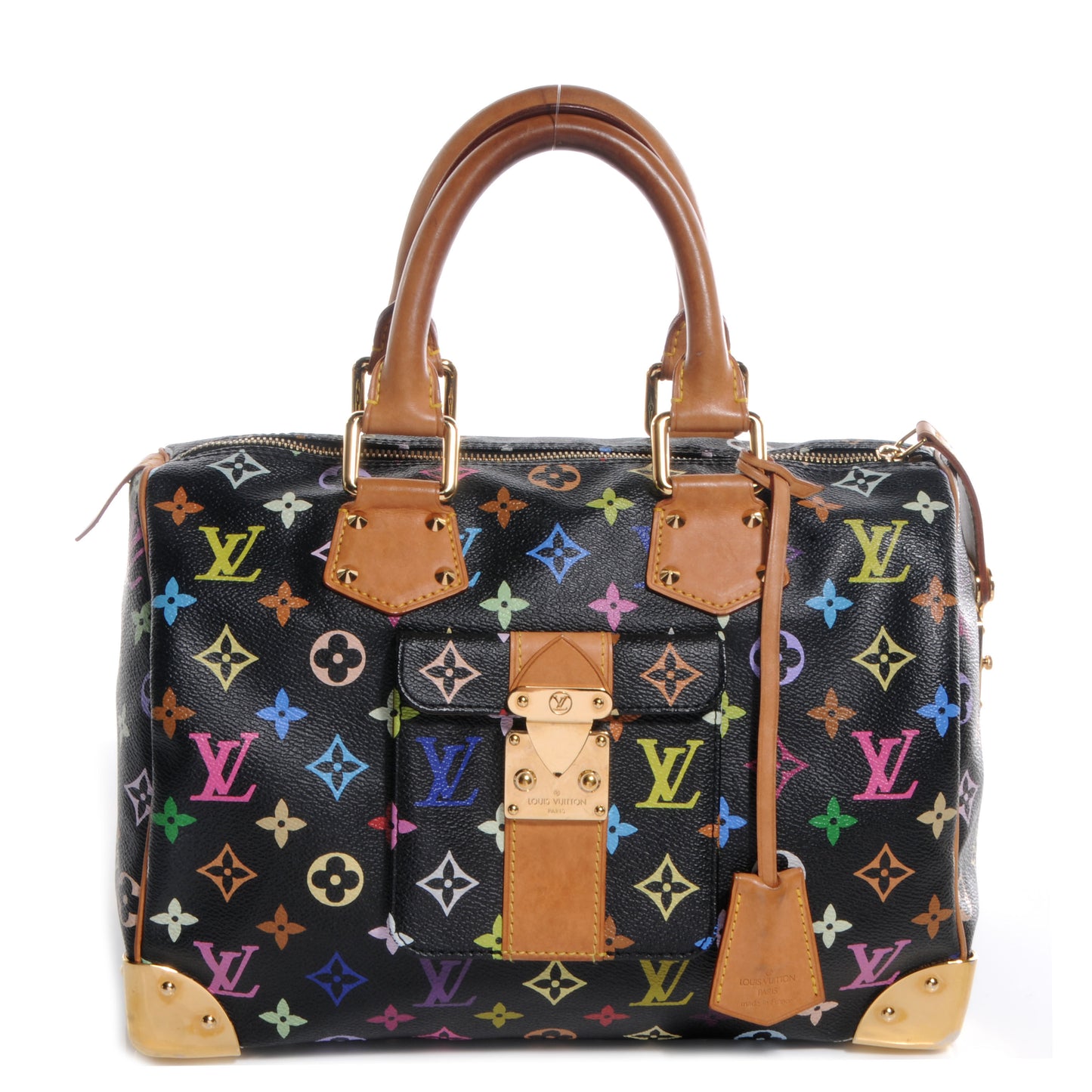 Monogram Multicolor Speedy 30 Black