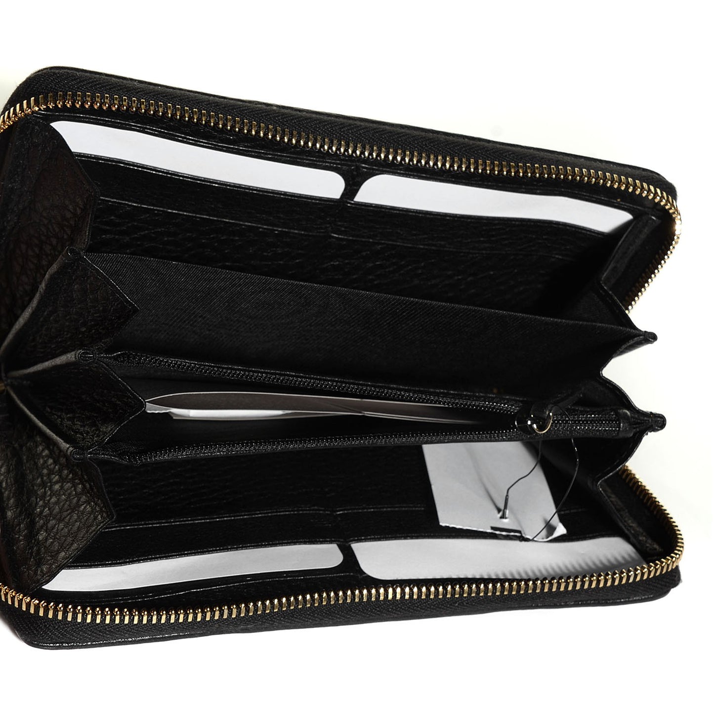 Calfskin Rania Zip Around Wallet