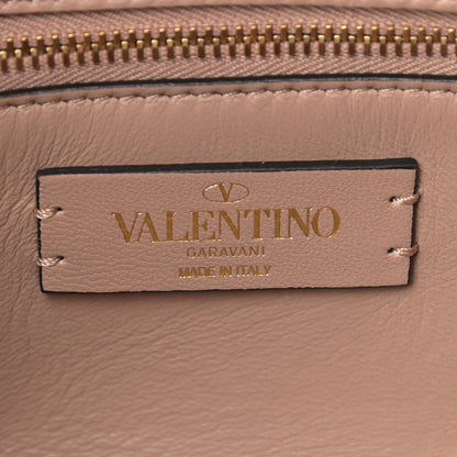 Valentino Garavani Nappa Medium Roman Stud Shoulder Bag Rose Cannelle 6 of 10