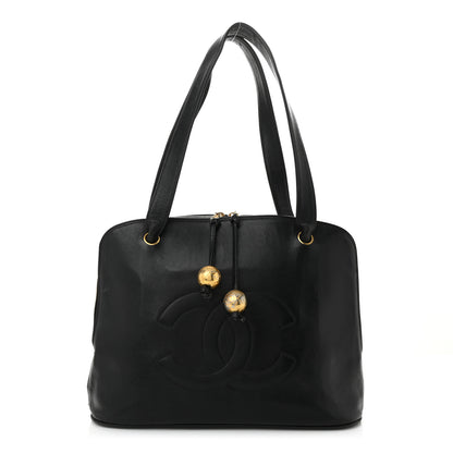 Chanel Caviar CC Tote Black 1 of 11