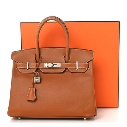 Hermes Epsom BIRKIN 30 Gold 12 of 12