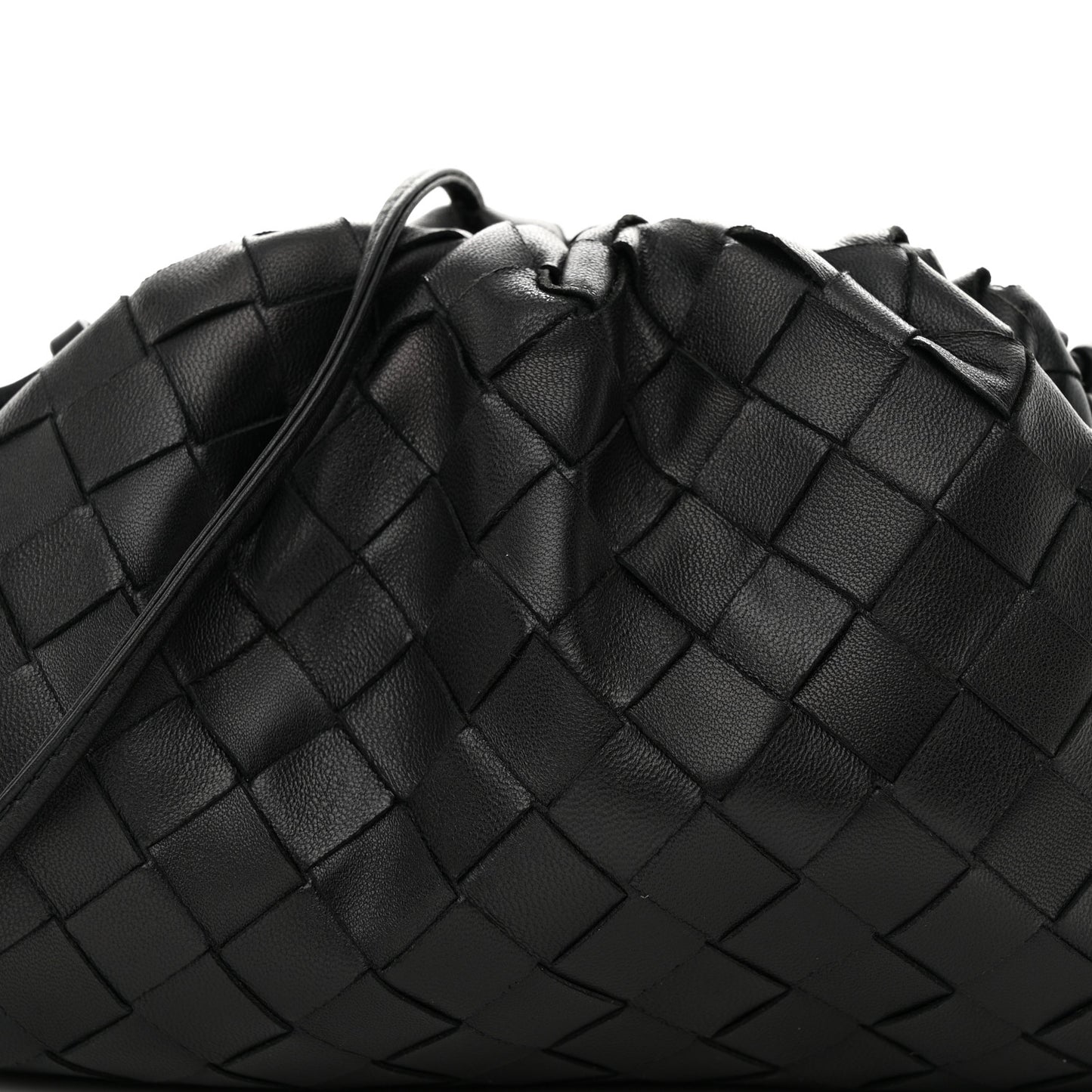 Nappa Intrecciato The Mini Pouch Black
