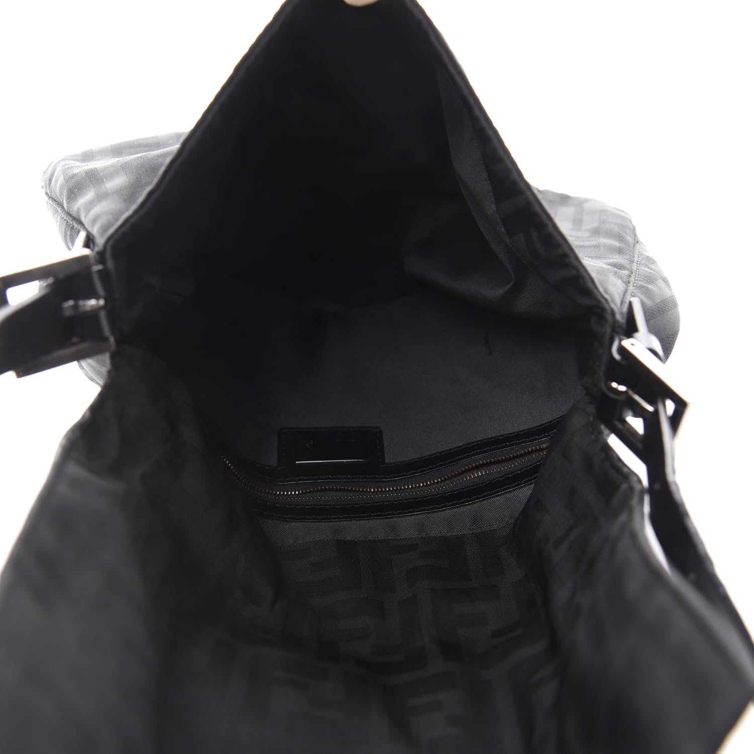 Fendi Zucca Mama Baguette Black 5 of 11