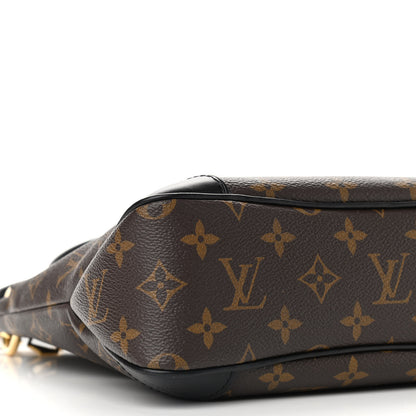 Louis Vuitton Monogram Odeon PM Black 7 of 8