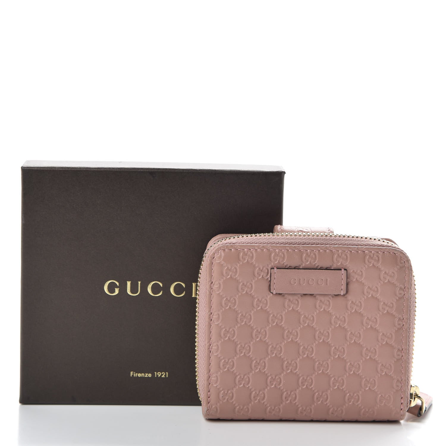 Gucci Microguccissima Compact Wallet Soft Pink 8 of 8
