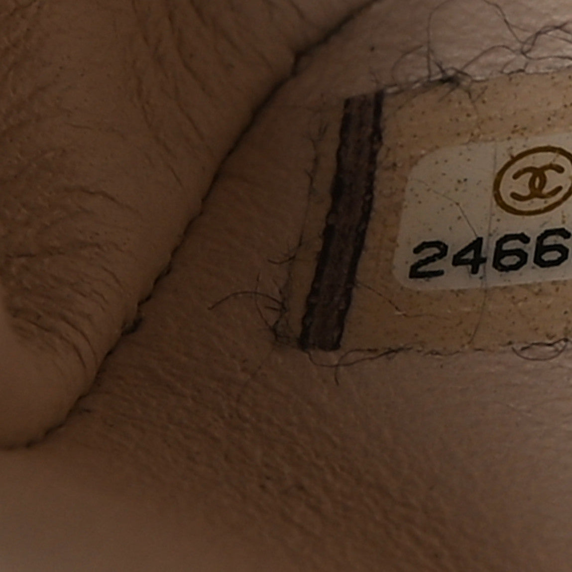 Chanel Shearling Lambskin Chevron Quilted Fur Sure Small Flap Black 7 of 9