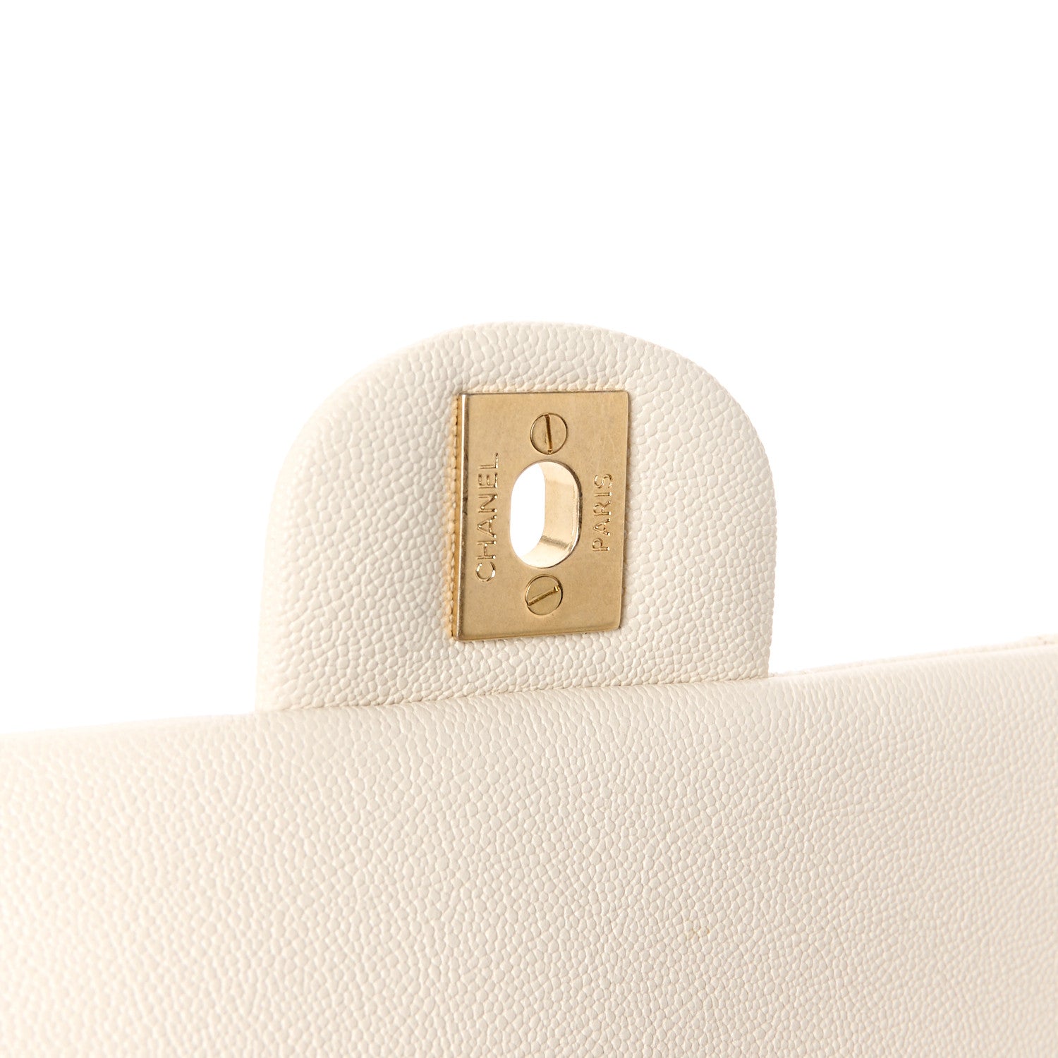 Chanel Caviar Quilted Mini Top Handle Rectangular Flap Beige 7 of 12