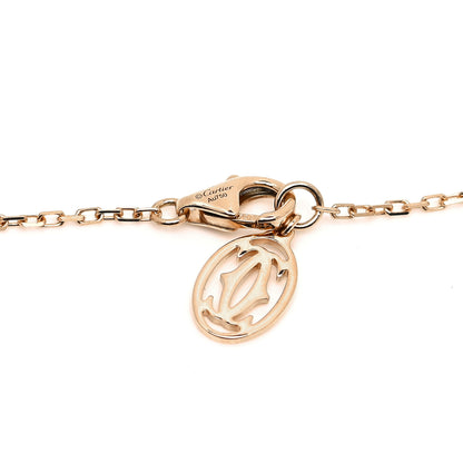 Cartier 18K Yellow Gold Diamond LM D'Amour Pendant Necklace 5 of 12