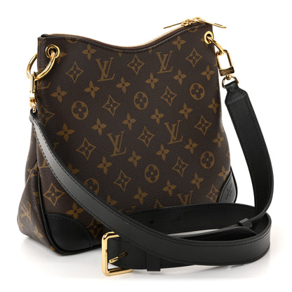 Louis Vuitton Monogram Odeon PM Black 3 of 10
