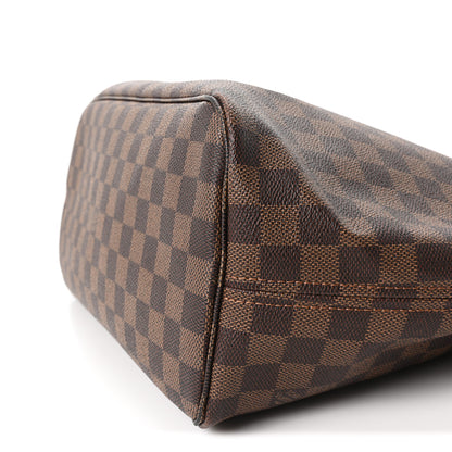 Louis Vuitton Damier Ebene Neo Neverfull MM Rose Ballerine 10 of 10