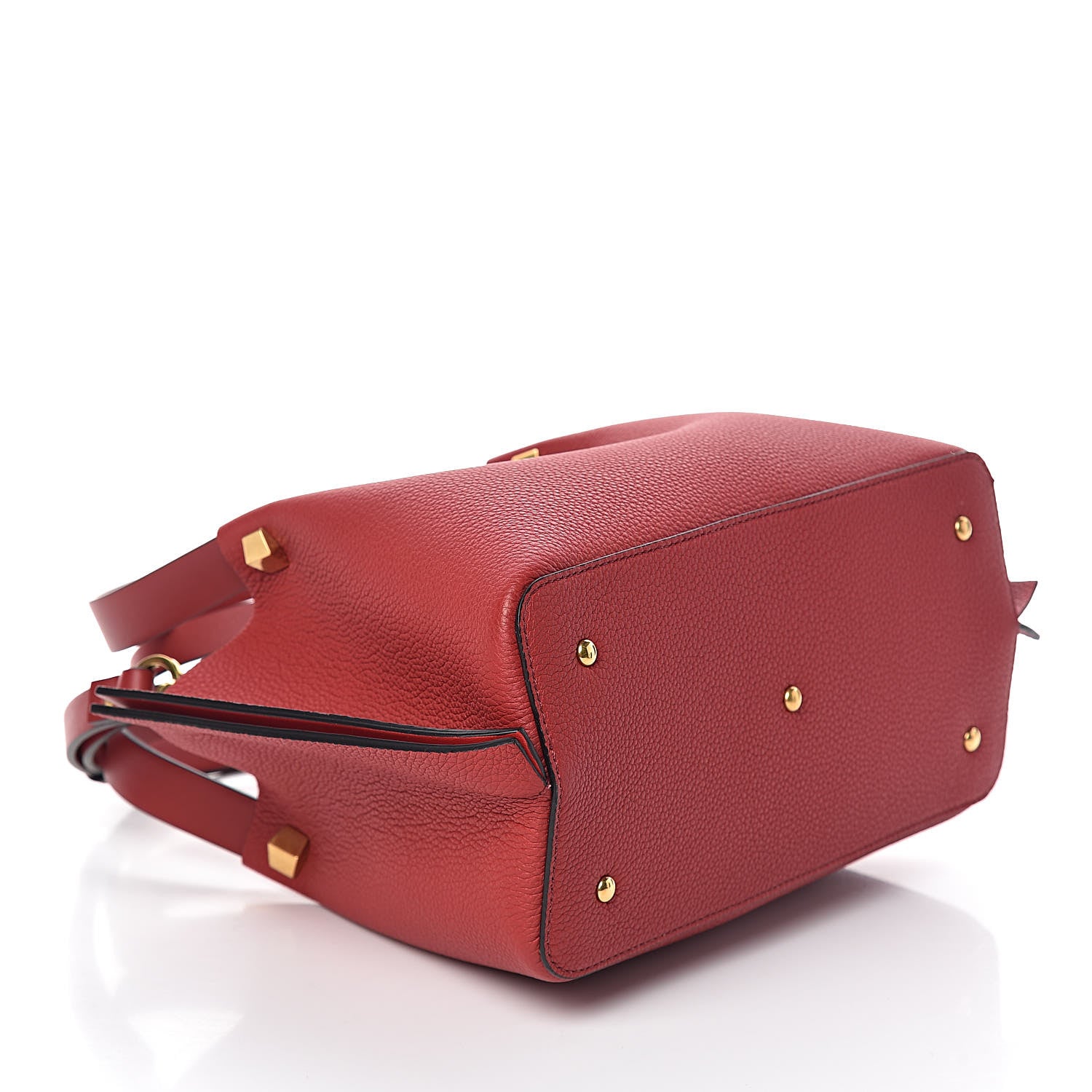 Valentino Garavani Grainy Calfskin Small VLogo Escape Shopper Rosso Valentino 4 of 8
