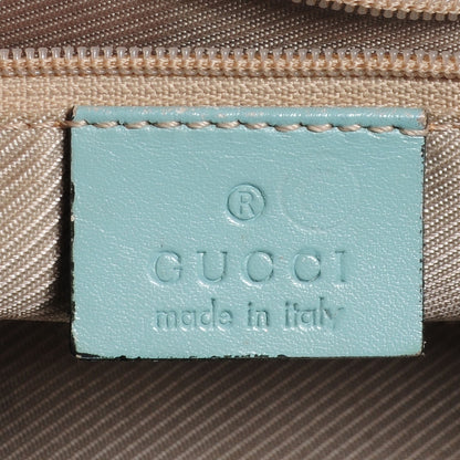 Gucci Leather Monogram Microguccissima Bardot Turquoise 6 of 7