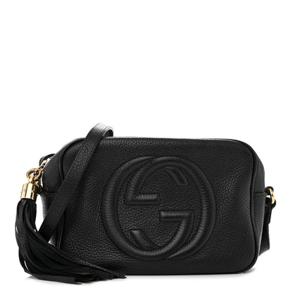 Gucci Pebbled Calfskin Small Soho Disco Bag Black 1 of 13