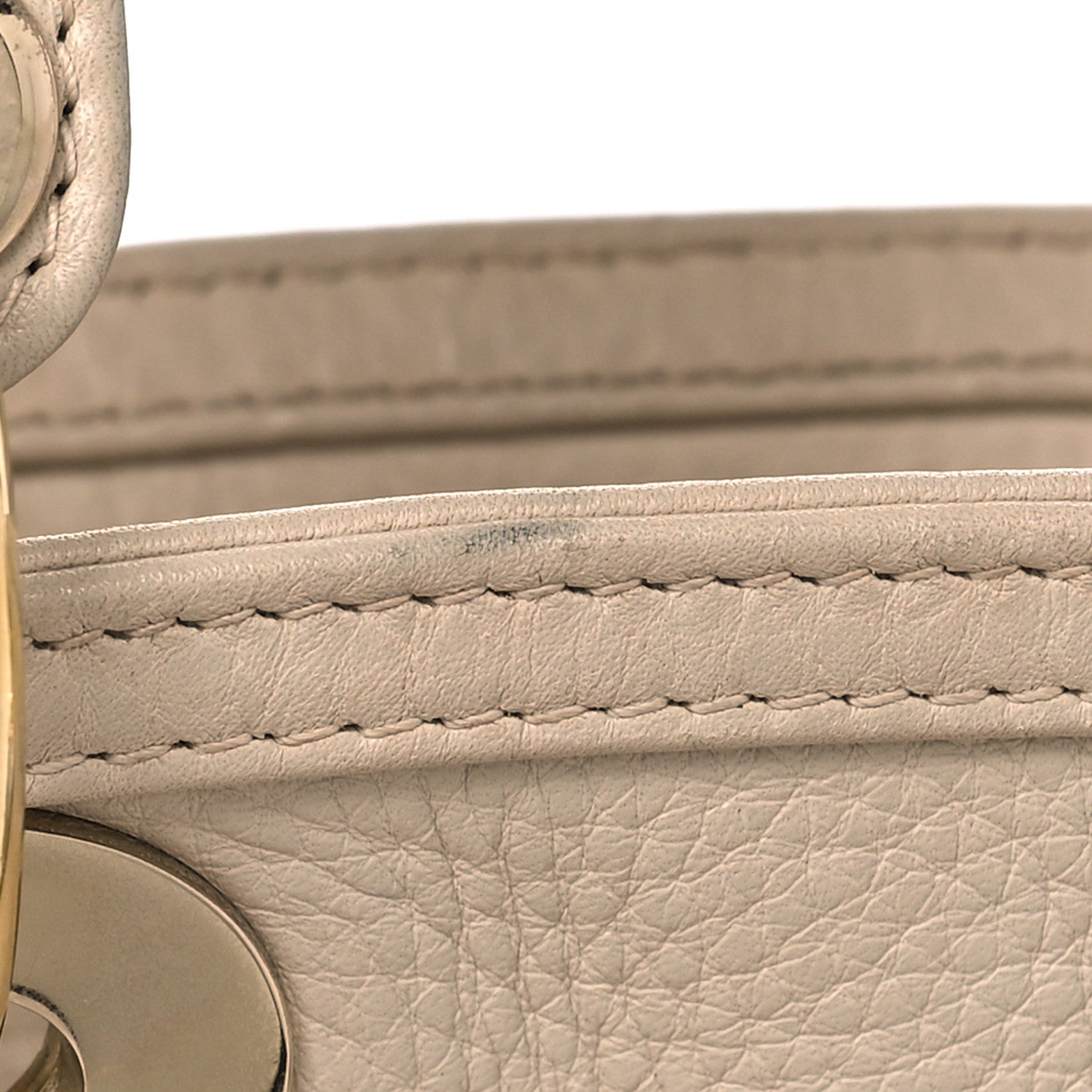 Christian Dior Calfskin Granville Tote Beige Yellow 17 of 19