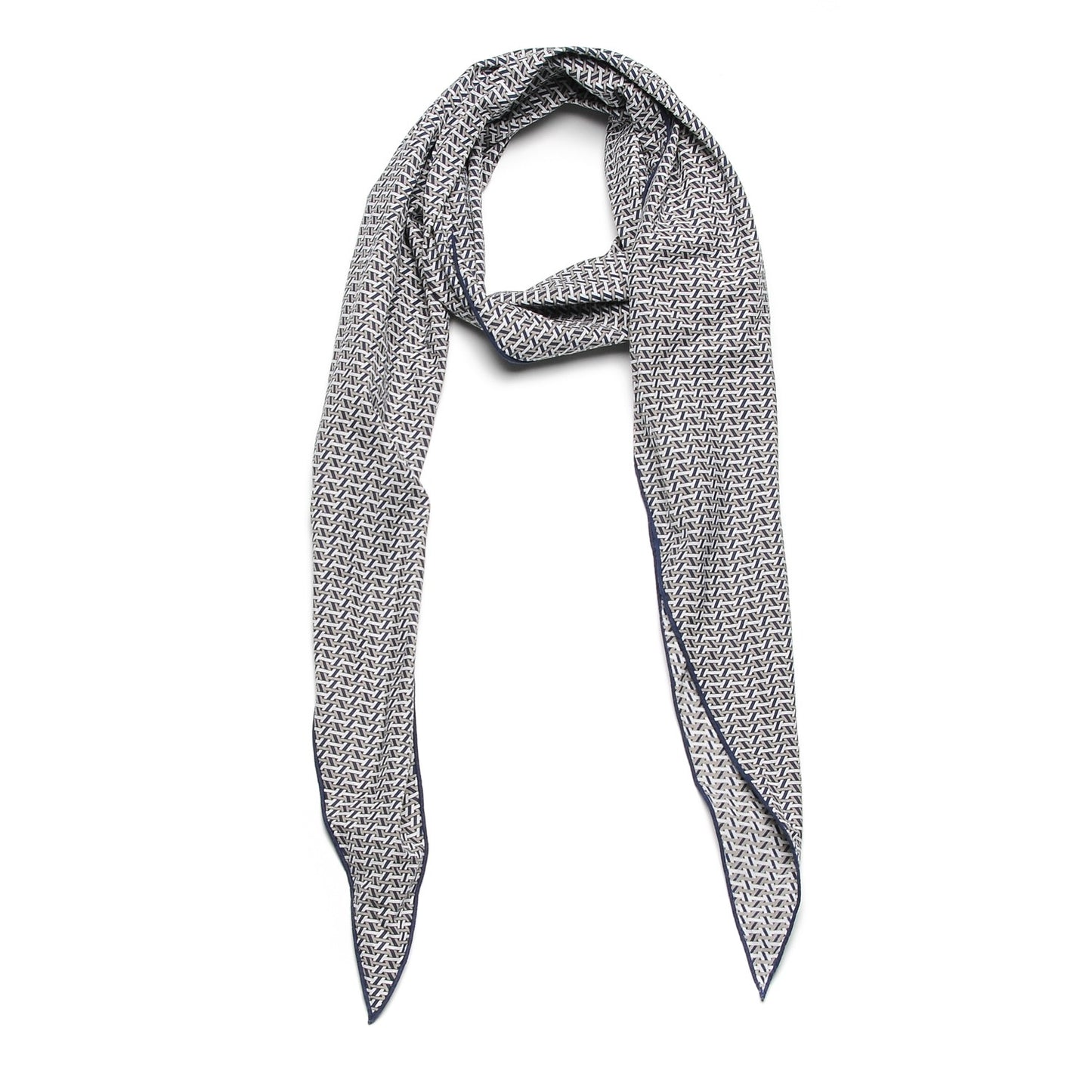 Cotton H Sublime Losange Scarf GM