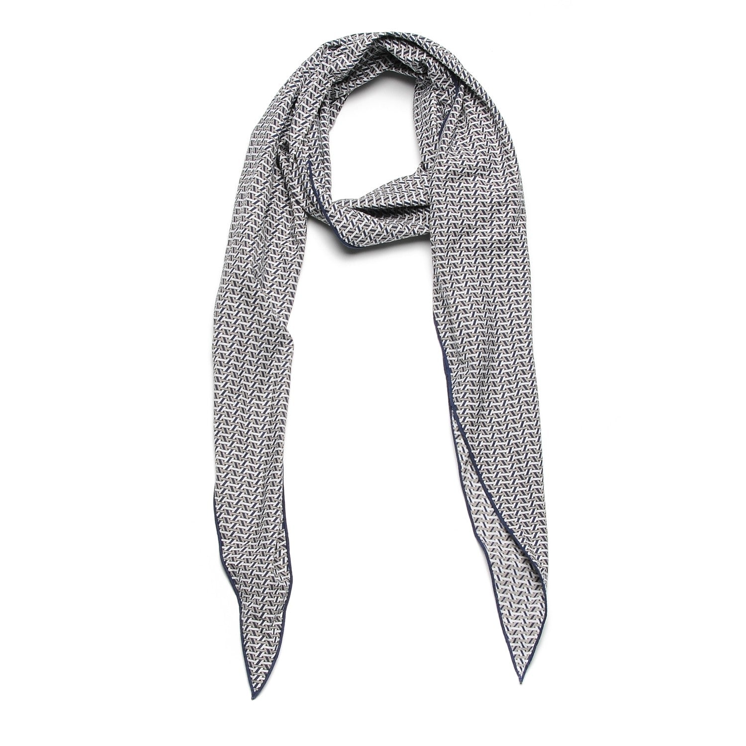 Hermes Cotton H Sublime Losange Scarf GM 1 of 6