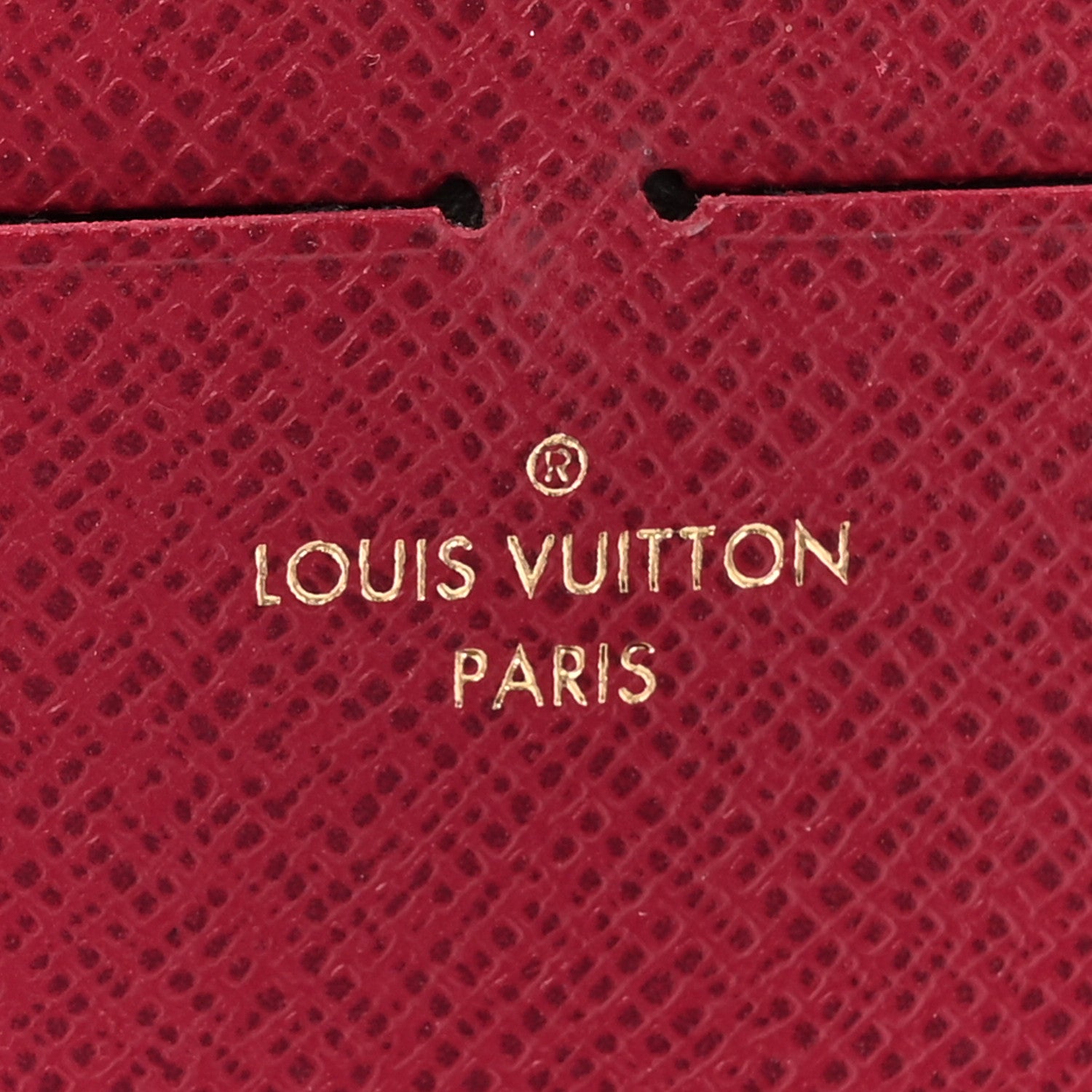 Louis Vuitton Calfskin Felicie Card Holder Insert Fuchsia 6 of 10
