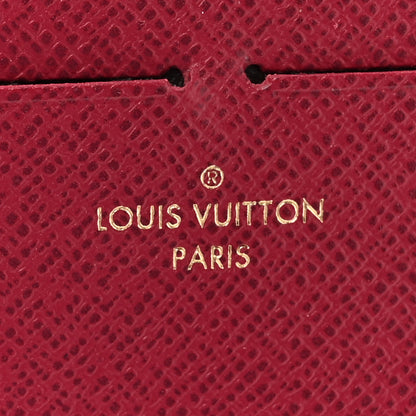 Louis Vuitton Calfskin Felicie Card Holder Insert Fuchsia 6 of 10