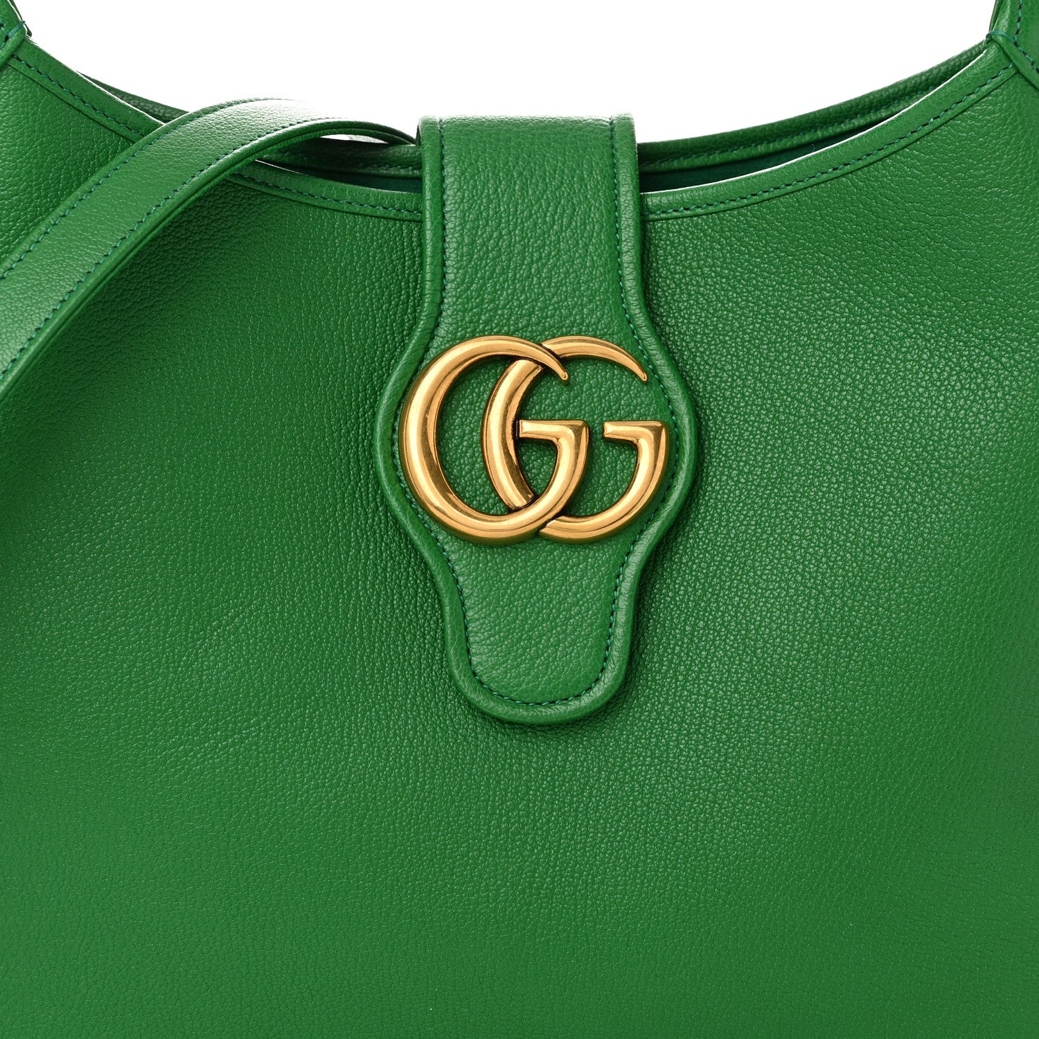 Gucci Goatskin Medium Aphrodite Shoulder Bag New Shamarock 8 of 10