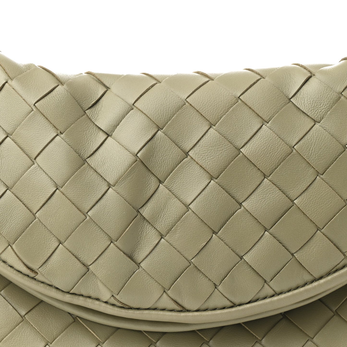 Nappa Intrecciato Medium Gemelli Travertine