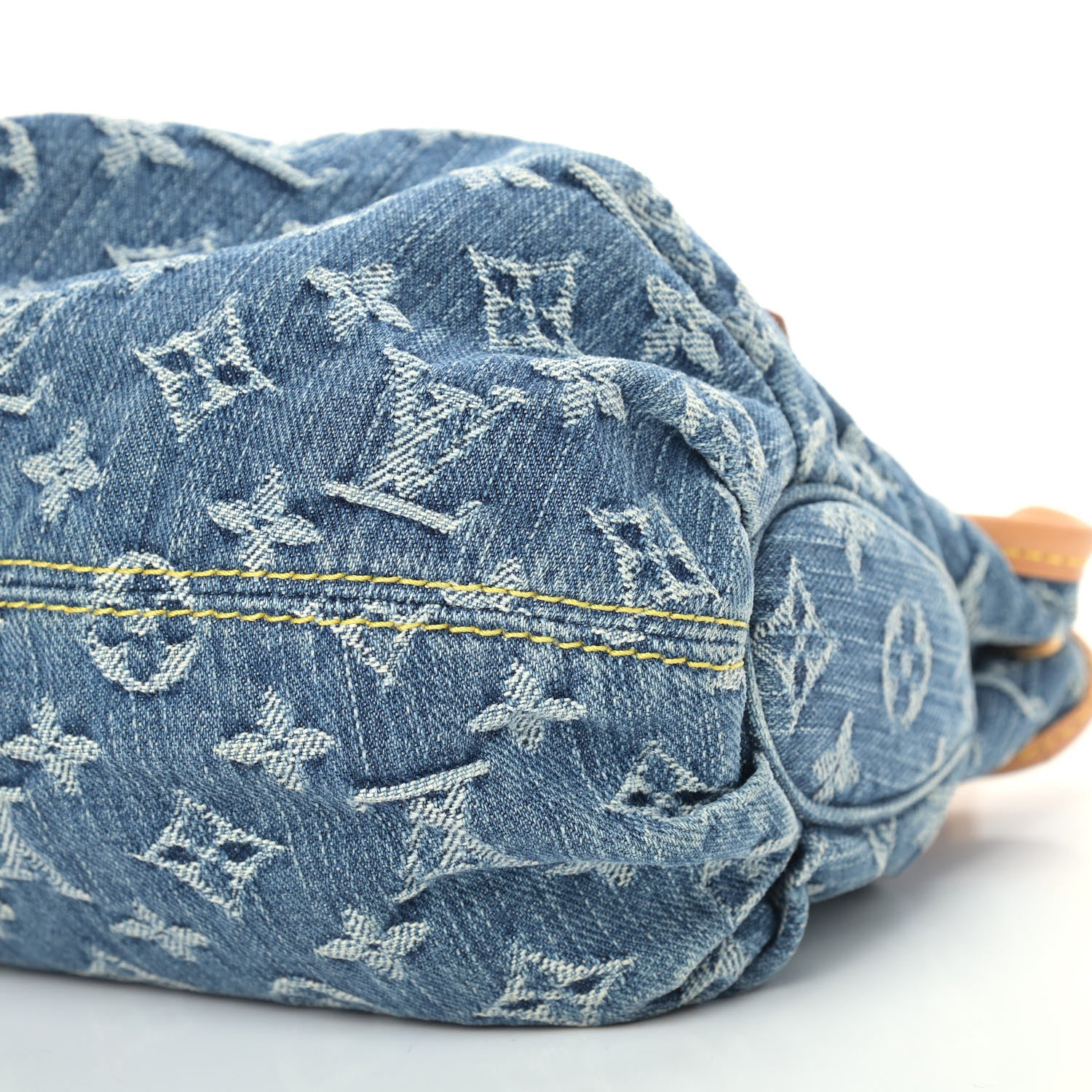 Louis Vuitton Monogram Denim Pleaty Blue 8 of 8