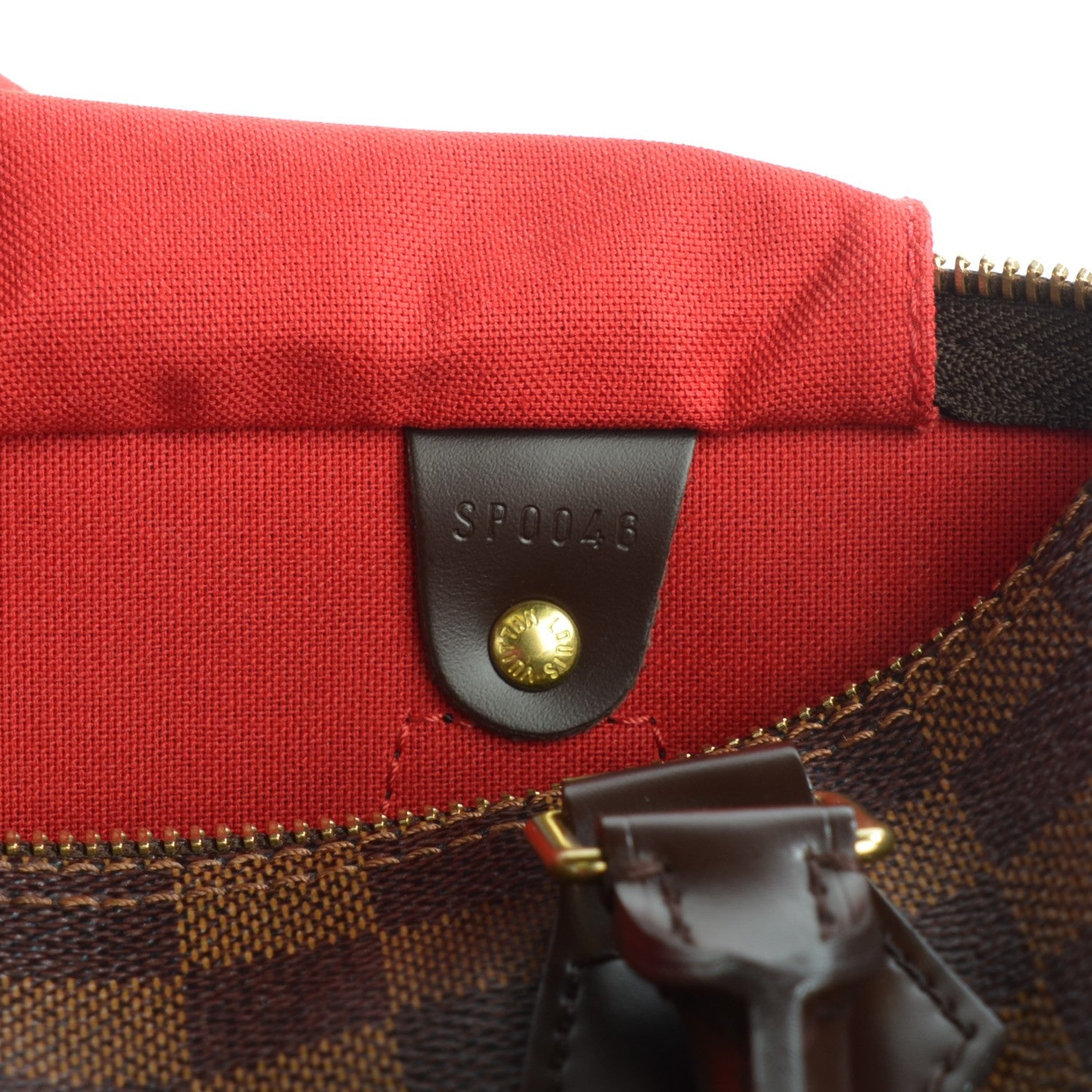 Louis Vuitton Damier Ebene Speedy 25 7 of 8