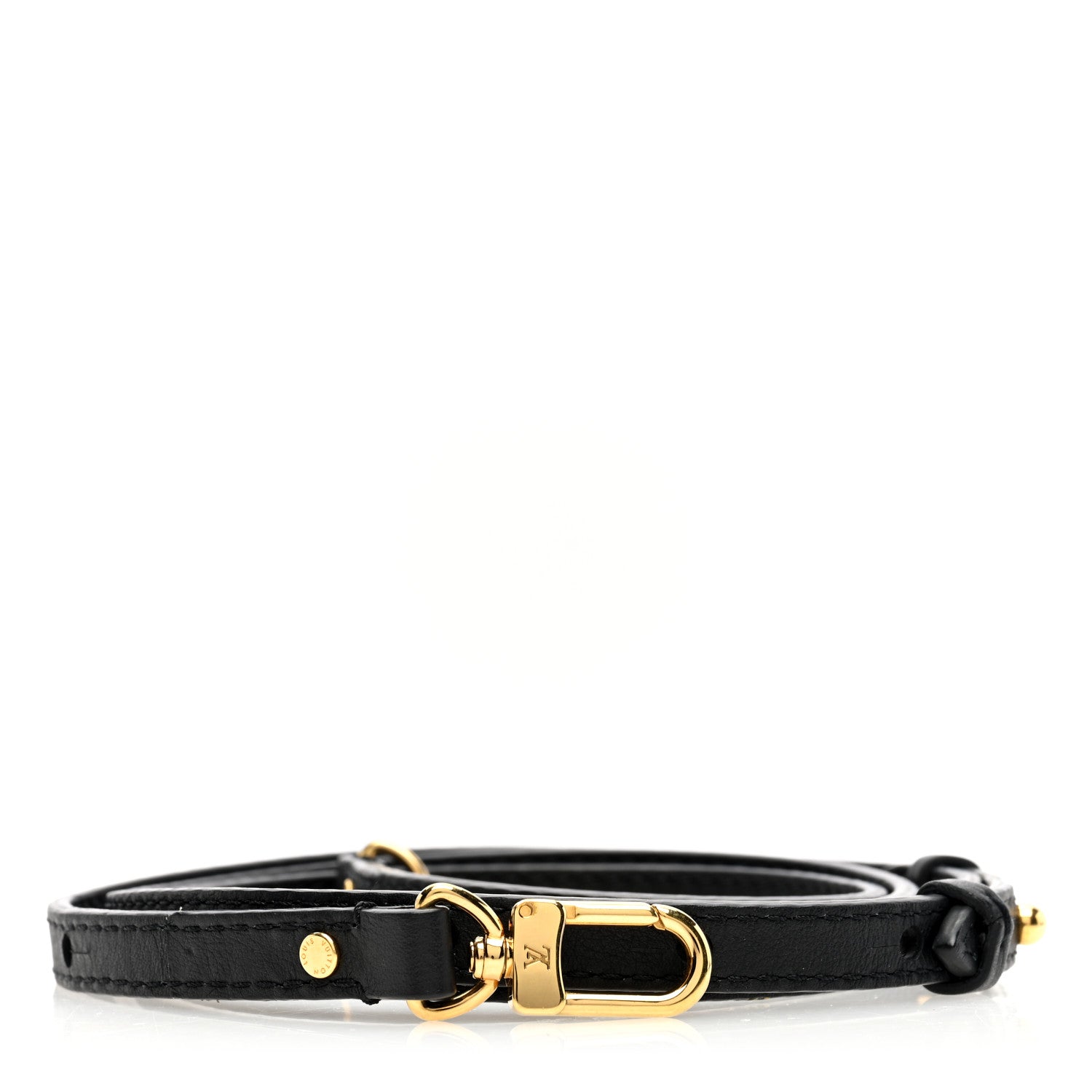 Louis Vuitton Calfskin Palm Springs Backpack Mini Strap Black 1 of 3