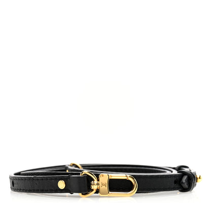 Louis Vuitton Calfskin Palm Springs Backpack Mini Strap Black 1 of 3