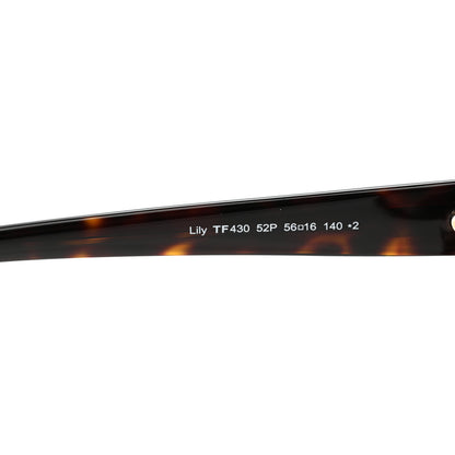 Tom Ford Lily Sunglasses TF430 Tortoise 5 of 8
