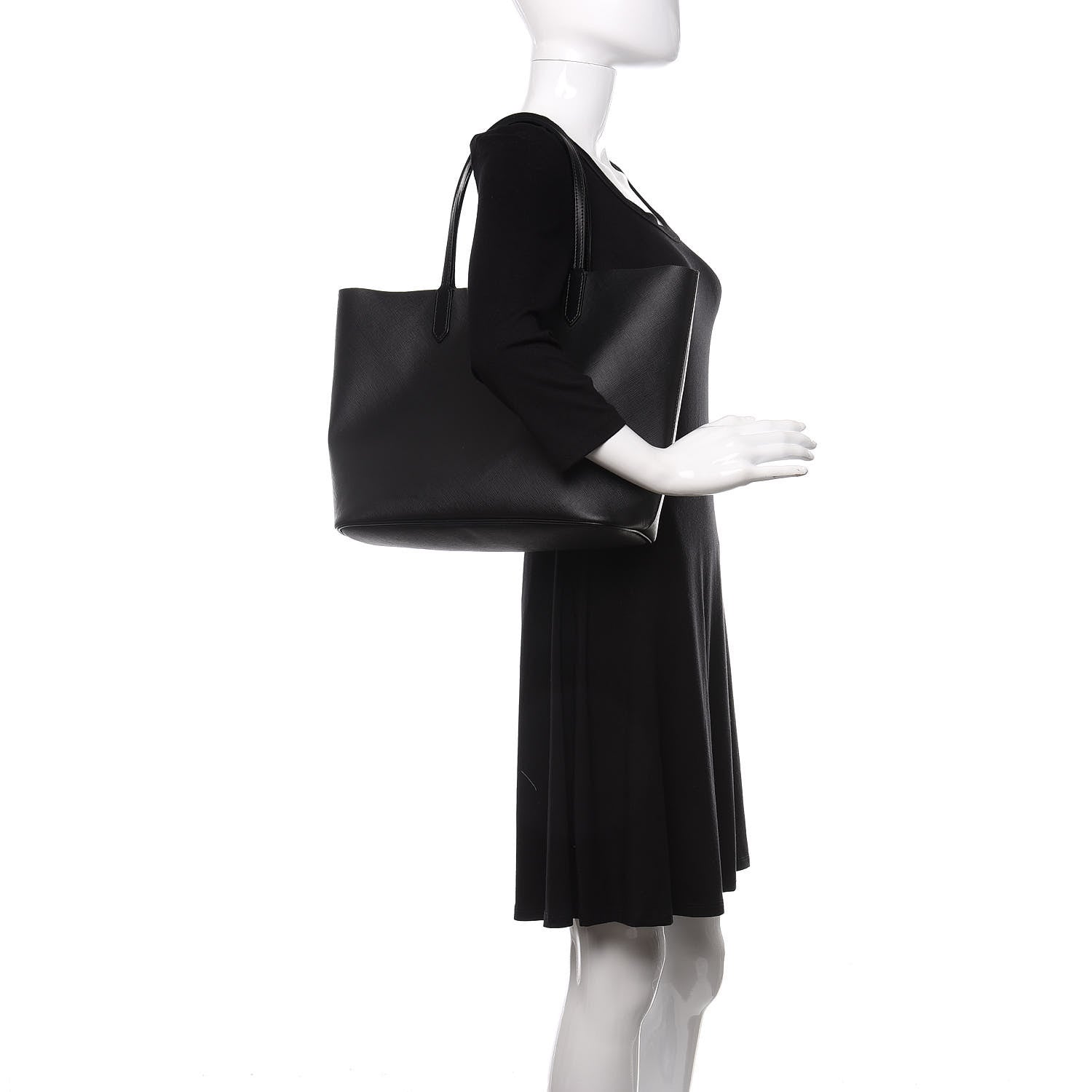 Givenchy Coated Canvas Peacock Print Small Antigona Tote Black 2 of 9