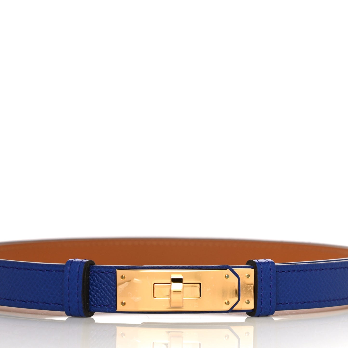 Epsom Kelly Belt Bleu Electrique