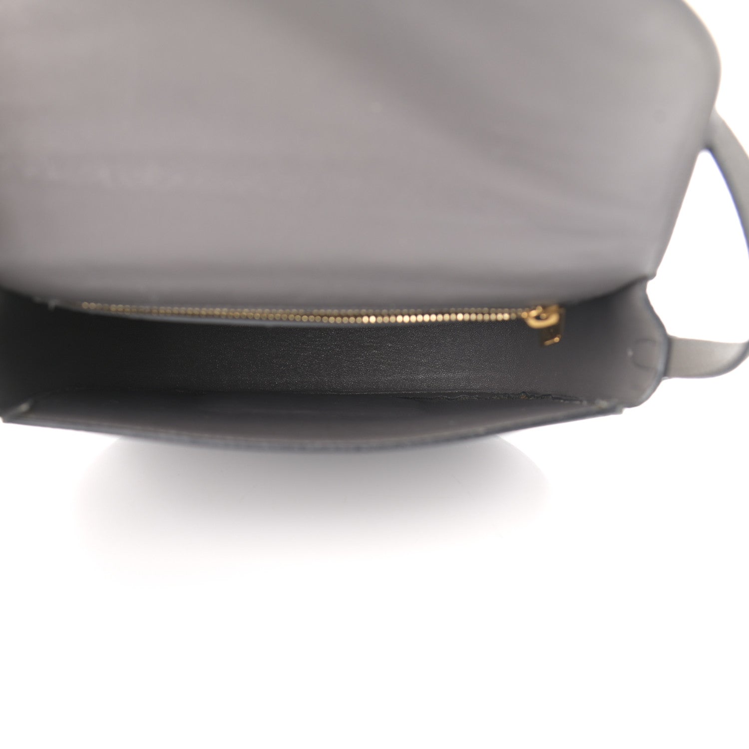 Celine Baby Grained Calfskin Small Trotteur Grey 5 of 10